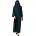 Arabian abaya with naqaab set- Bottle Green Arabian abaya with naqaab set- Bottle Green